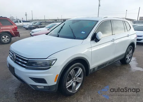 2018 Volkswagen Tiguan 2.0T Sel Premium from USA, damaged, VIN 3VV5B7AX4JM102051